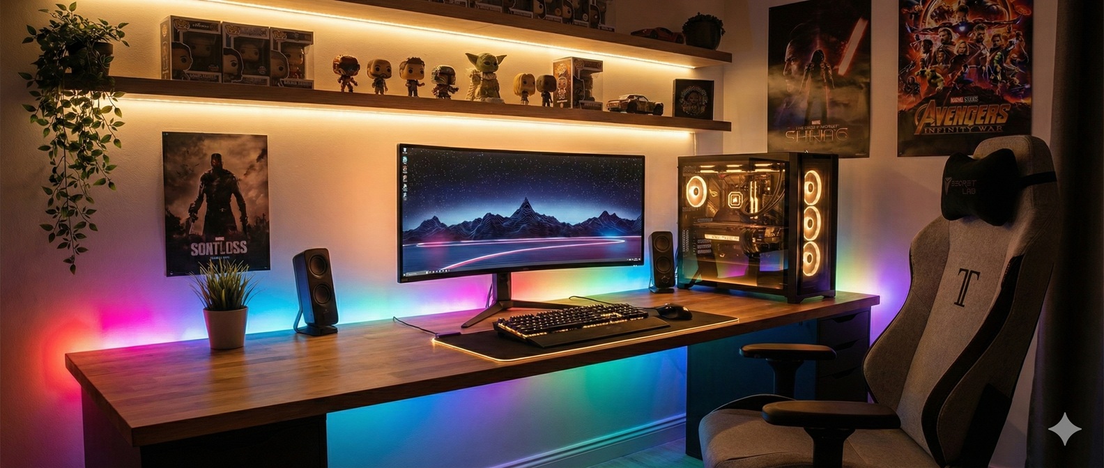 Iluminación LED residencial con perfiles de aluminio