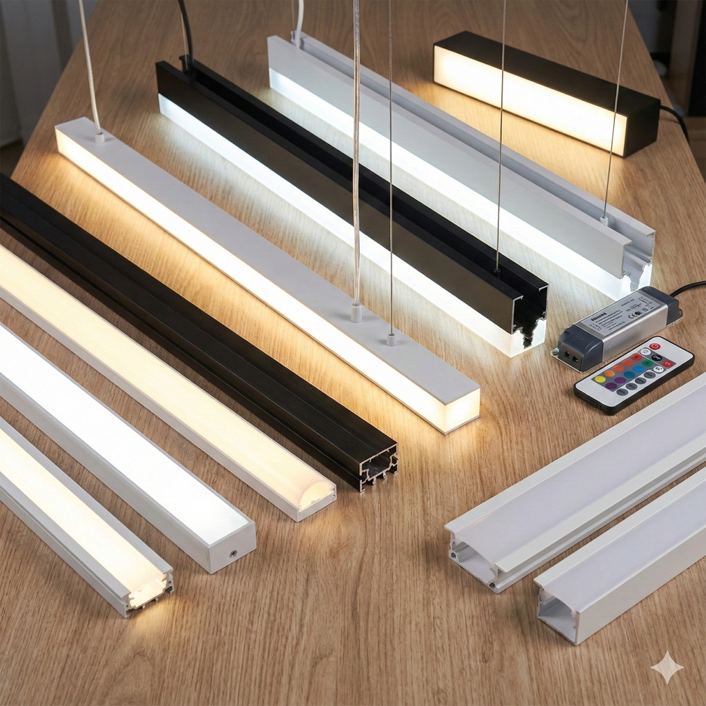 Iluminación lámparas lineales