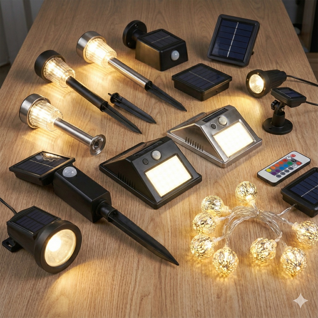 Iluminación lámparas solares