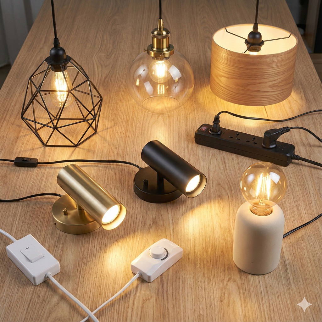 Iluminación luminarias eléctricas