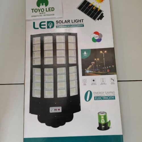 Lámpara Solar Suburbana LED MJ-Series 32 Módulos All-in-One con Sensor de Radar y Control Remoto