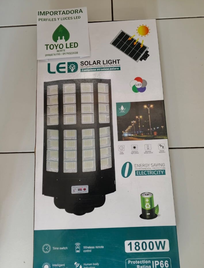 Lámpara Solar Suburbana LED MJ-Series 32 Módulos All-in-One con Sensor de Radar y Control Remoto