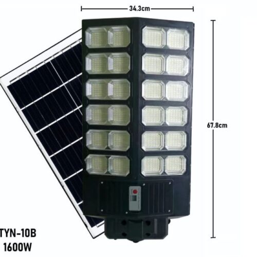 Reflector Solar LED Profesional TYN-10B 1600W con Panel Independiente de Gran Formato